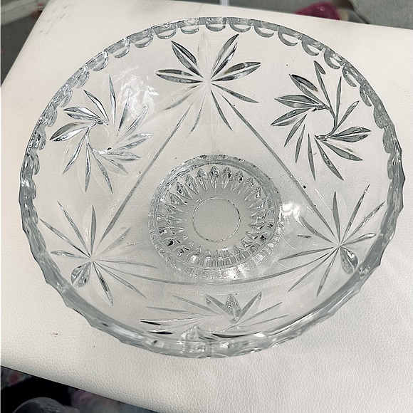 Other - Vintage Antique Crystal Candy Bowl Dish
